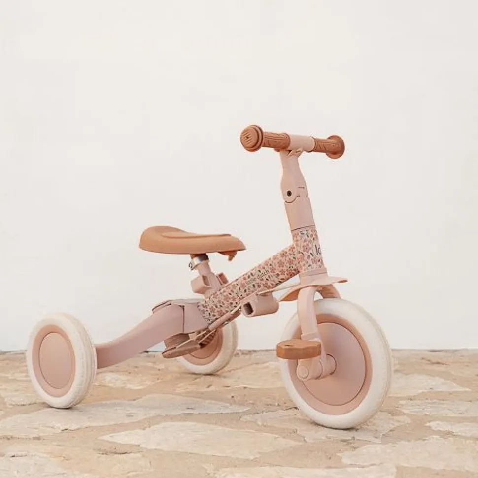 4 in 1 Driewieler Pink