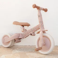 4 in 1 Driewieler Pink