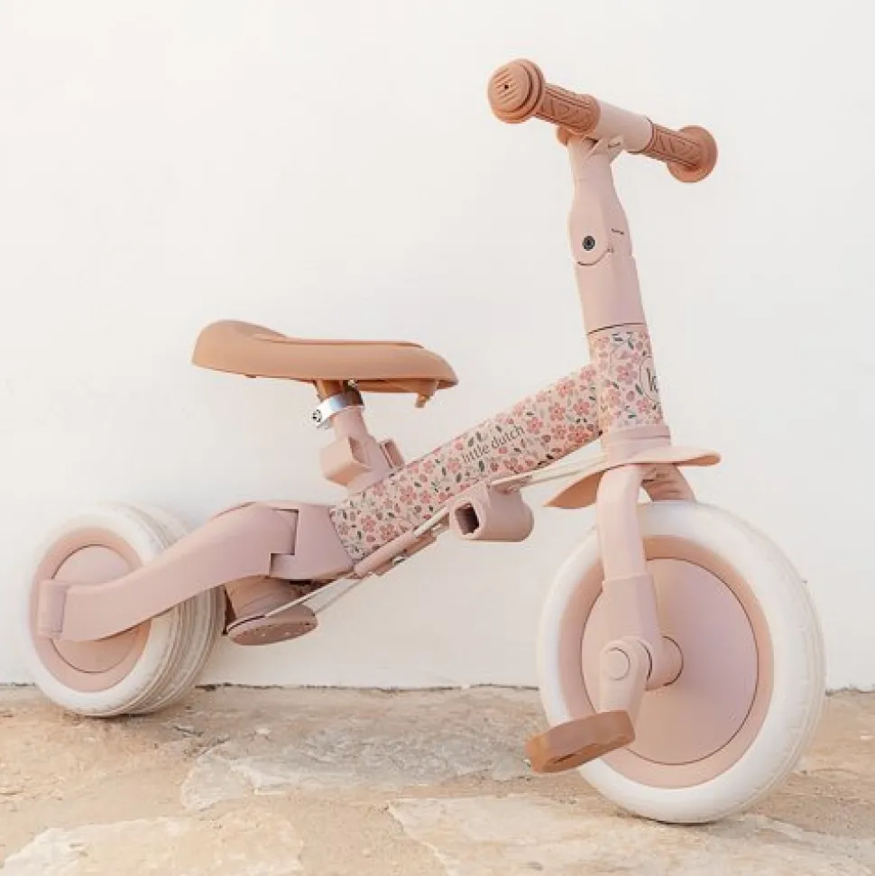 4 in 1 Driewieler Pink