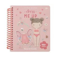 Aankleed- en stickerboek Rosa & Friends