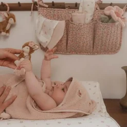 Aankleedkussenhoes - Wit - Fairy Garden - Fairy Blossom