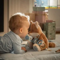 Activiteitenknuffel Vos - Blauw - Forest Friends