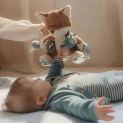 Activiteitenknuffel Vos - Blauw - Forest Friends