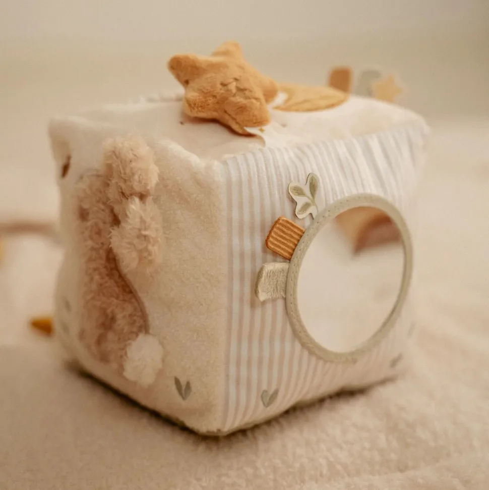 Activiteitenkubus - Beige - Newborn Naturals