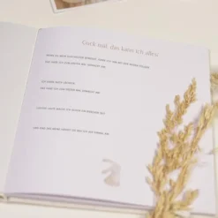 Babyboek - Beige - Baby Bunny - DE
