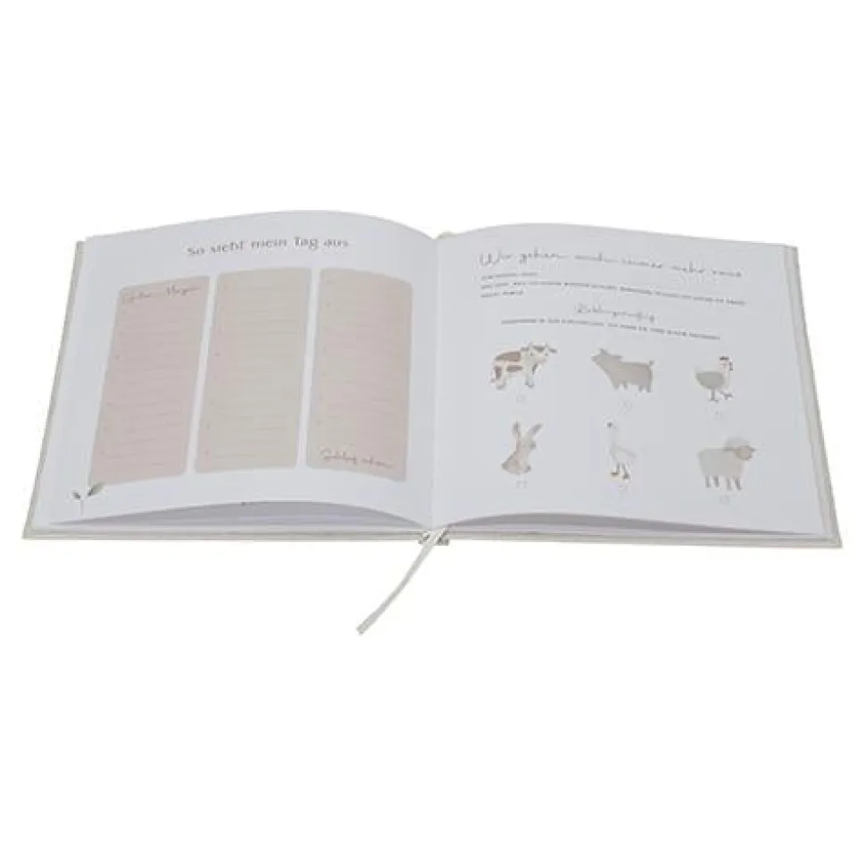 Babyboek - Beige - Baby Bunny - DE