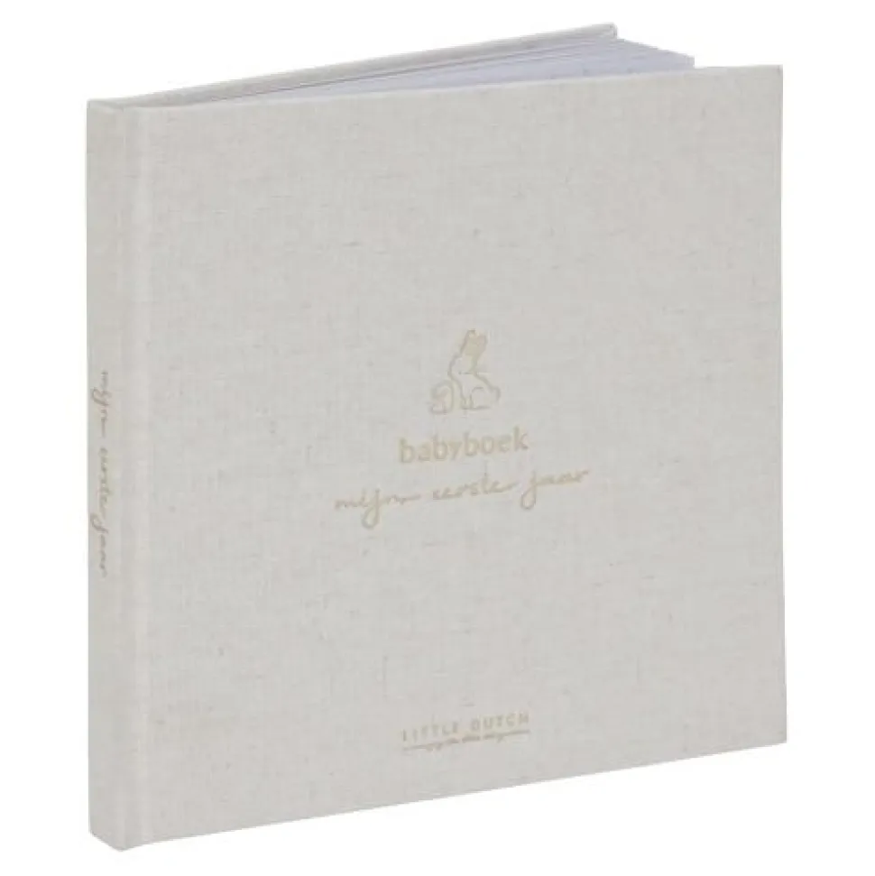 Babyboek - Beige - Baby Bunny - NL