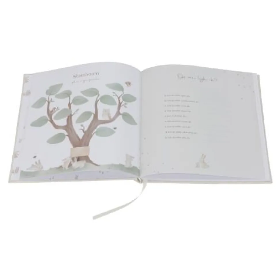 Babyboek - Beige - Baby Bunny - NL