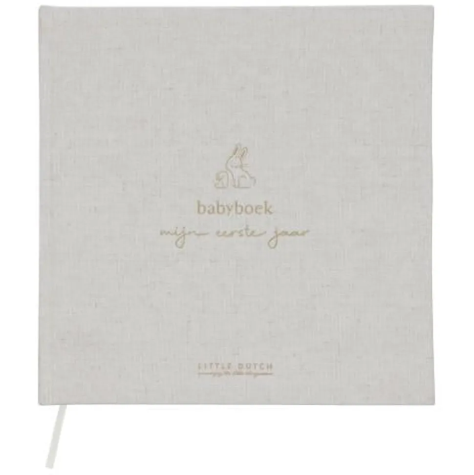 Babyboek - Beige - Baby Bunny - NL
