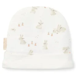 Babymutsje - Wit - Newborn Naturals - Baby Bunny