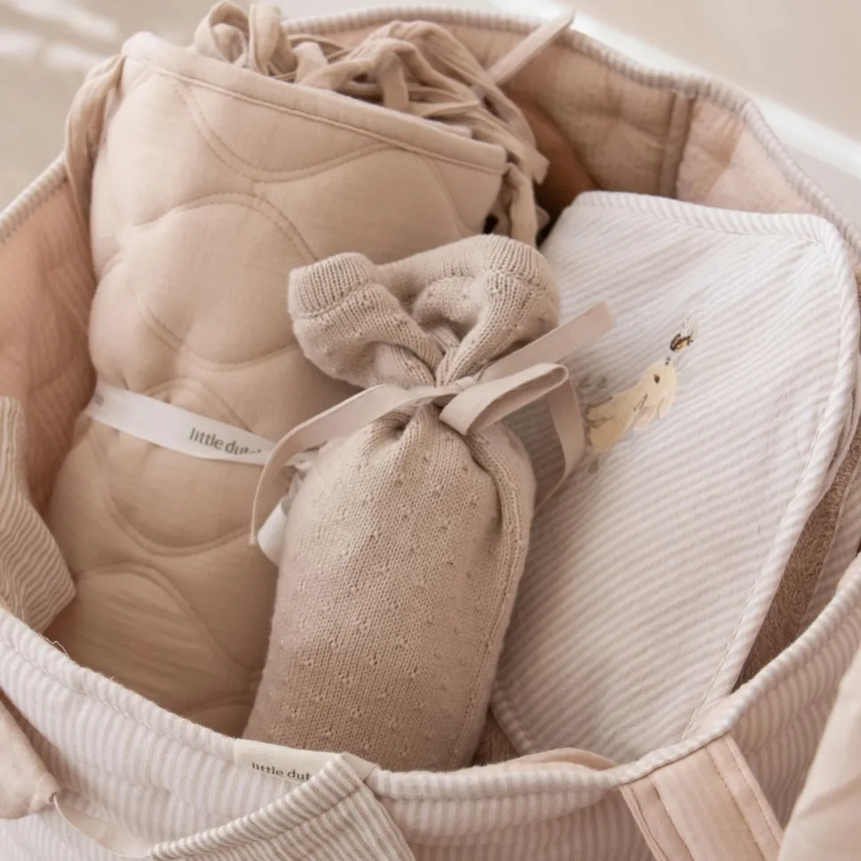 Badcape - Beige - 75 x 75 - Newborn Naturals - Baby Bunny