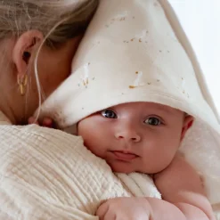 Badcape - Wit - 75 x 75 - Newborn Naturals - Little Goose