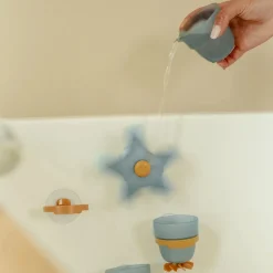 Badwand bekers - blauw - Essentials