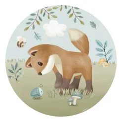 Behangcirkel - Meerkleurig - Forest Friends