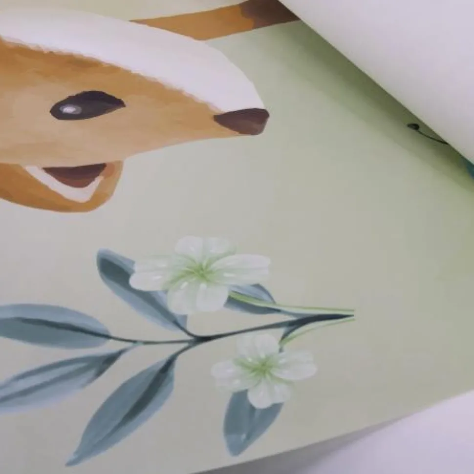 Behangcirkel - Meerkleurig - Forest Friends