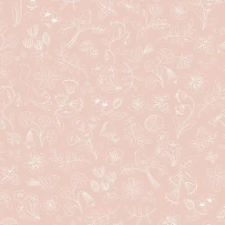 Behangstaal vliesbehang – Roze – Fairy Friends – Fairy Wonder