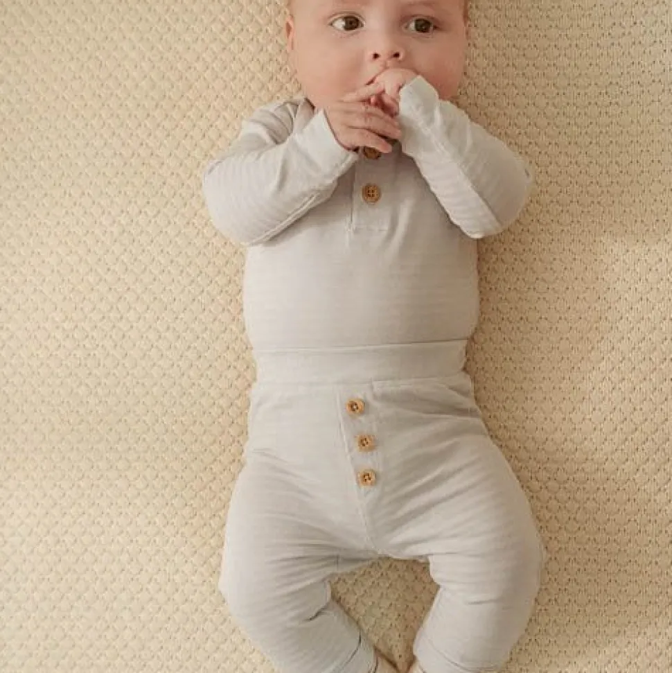 Broek - Blauw - Forest Friends - Gestreept