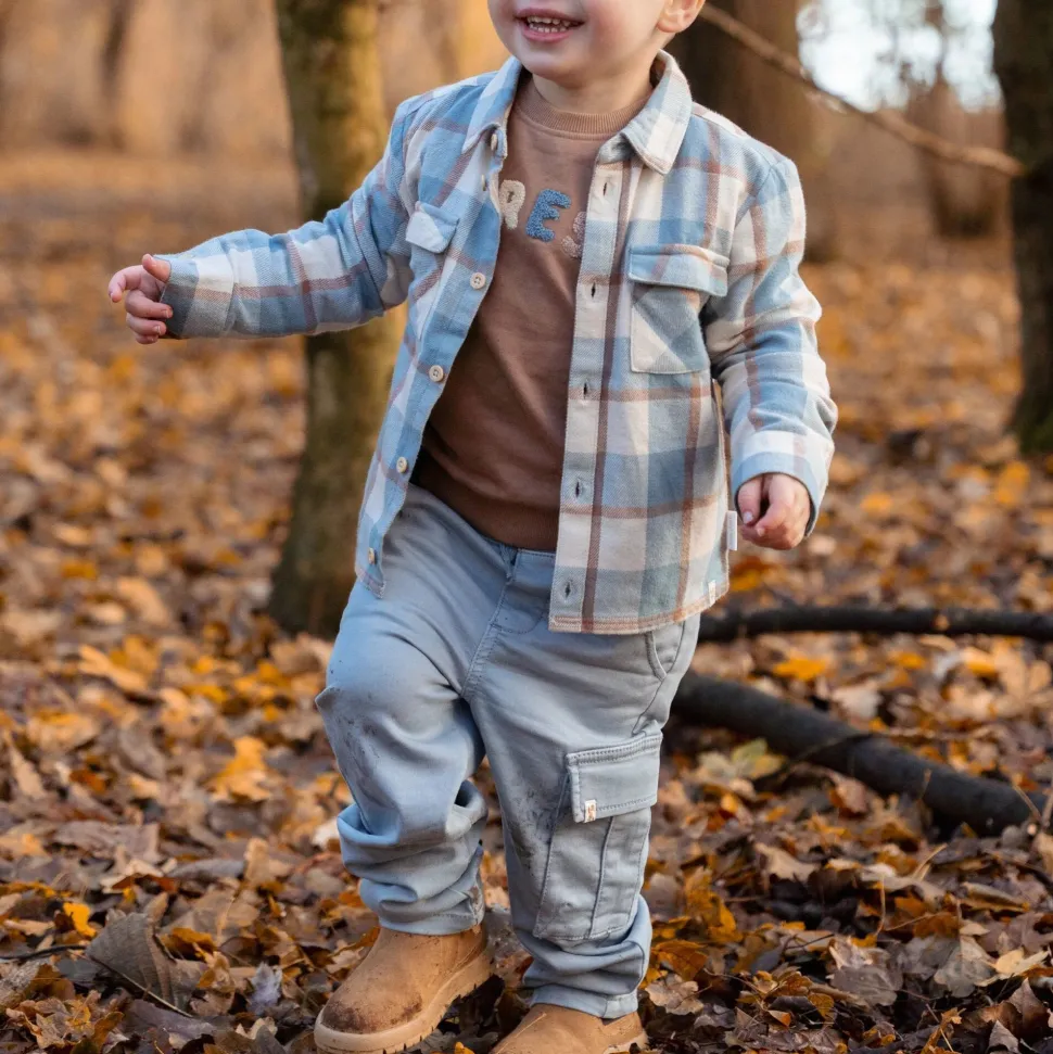 Broek - Joggingstof - Blauw - Forest Friends