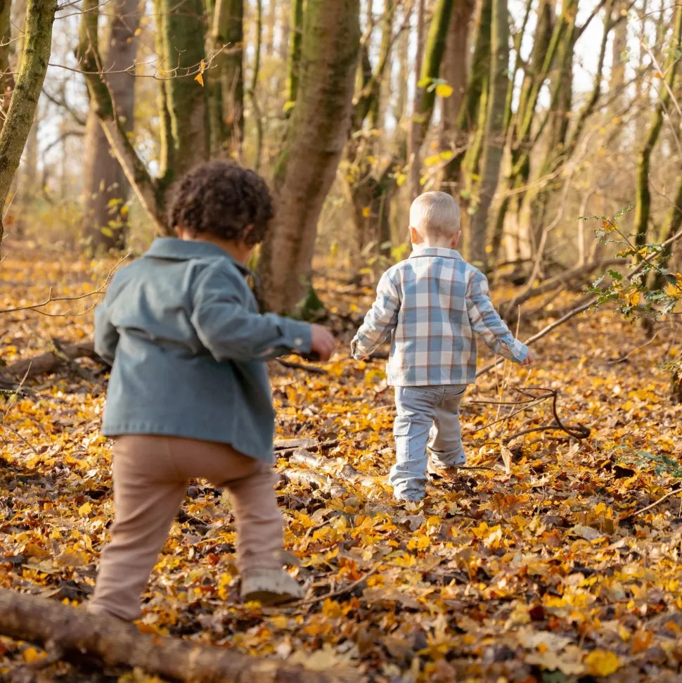 Broek - Joggingstof - Blauw - Forest Friends