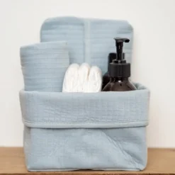 Commodemandje klein Pure Soft Blue