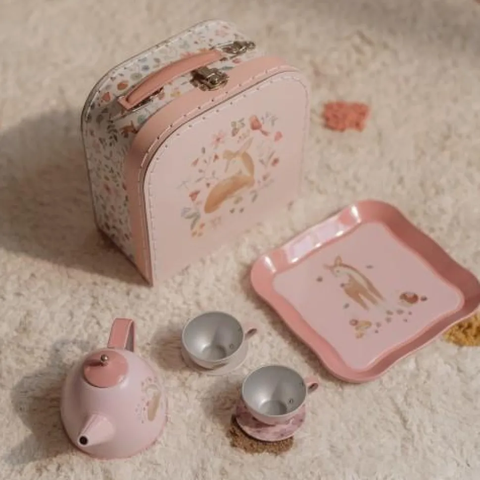 7-delig Theeset - Meerkleurig - Fairy Garden