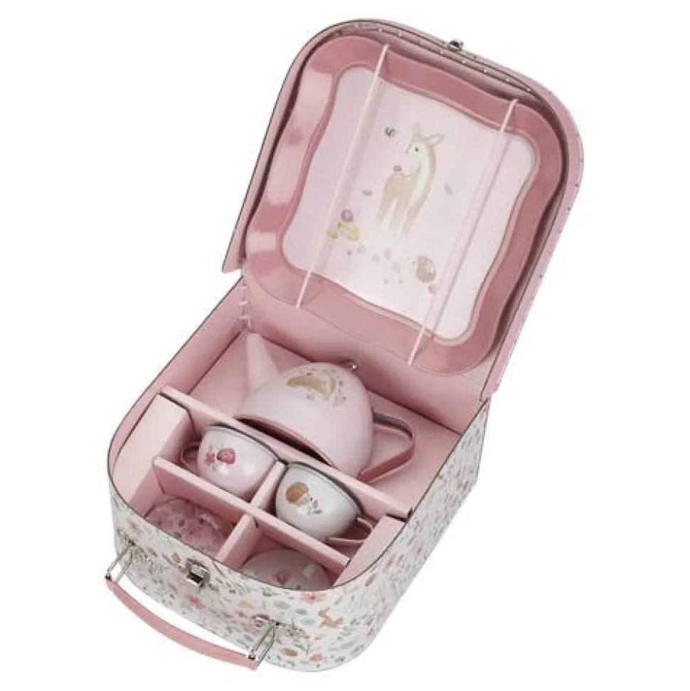 7-delig Theeset - Meerkleurig - Fairy Garden