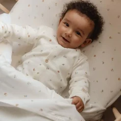 Eendelige pyjama - Wit - Forest Friends - Forest Treasures