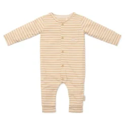 Eendelige pyjama - Zand - Gestreept