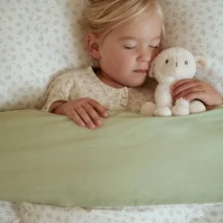 Eenpersoons dekbedovertrek - Groen - Essentials - Blueberry Leaves