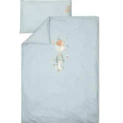 Eenpersoons dekbedovertrek - Blauw - Forest Friends