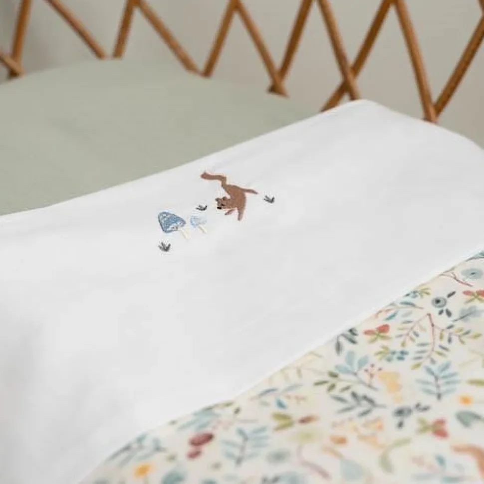 Eenpersoons hoeslaken - Groen - Essentials