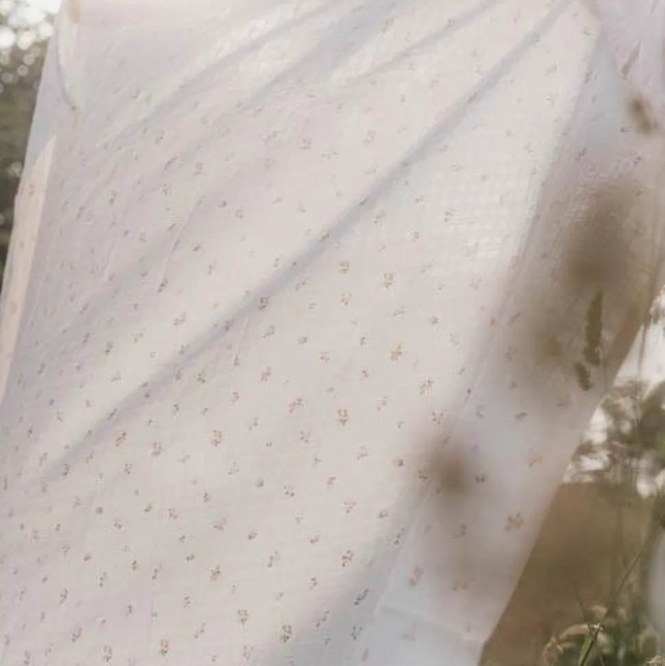 Eenpersoons hoeslaken - Wit - Fairy Garden - Fairy Blossom