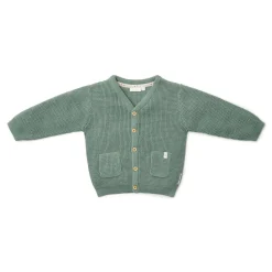 Gebreid vest - Groen - Forest Friends