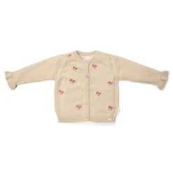 Gebreid vest - Zand - Fairy Garden