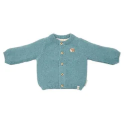Gebreid vestje - Blauw - Forest Friends