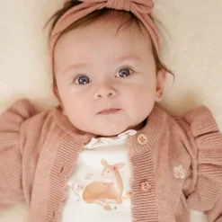 Gebreid vestje - Roze - Fairy Garden