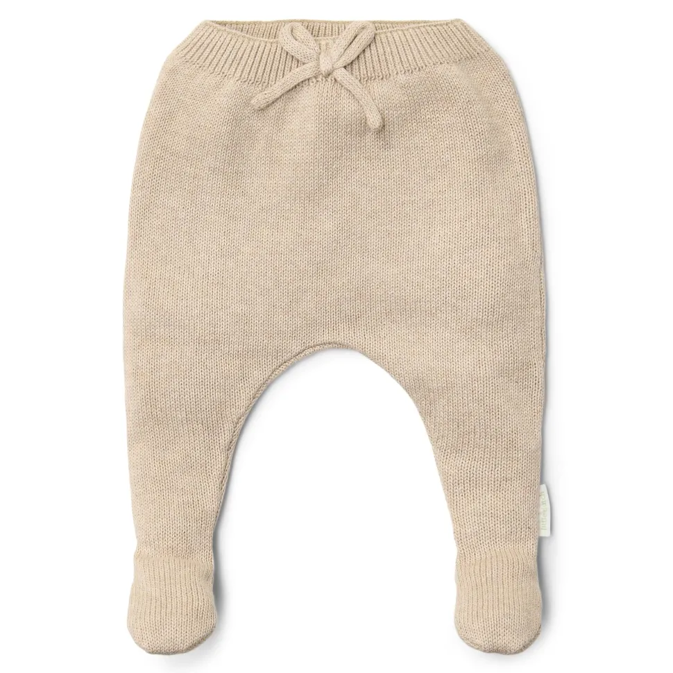 Gebreide broek - Beige - Newborn Naturals