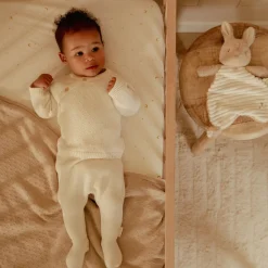 Gebreide broek - Wit - Newborn Naturals