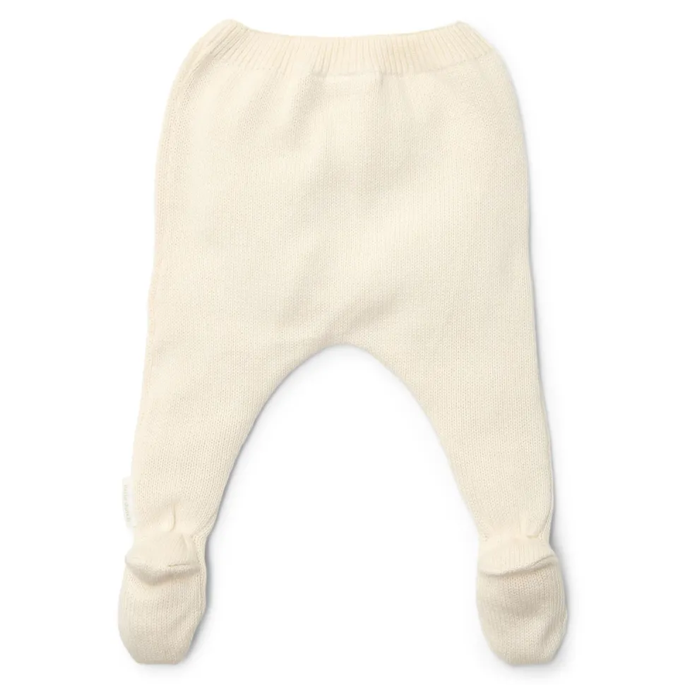 Gebreide broek - Wit - Newborn Naturals
