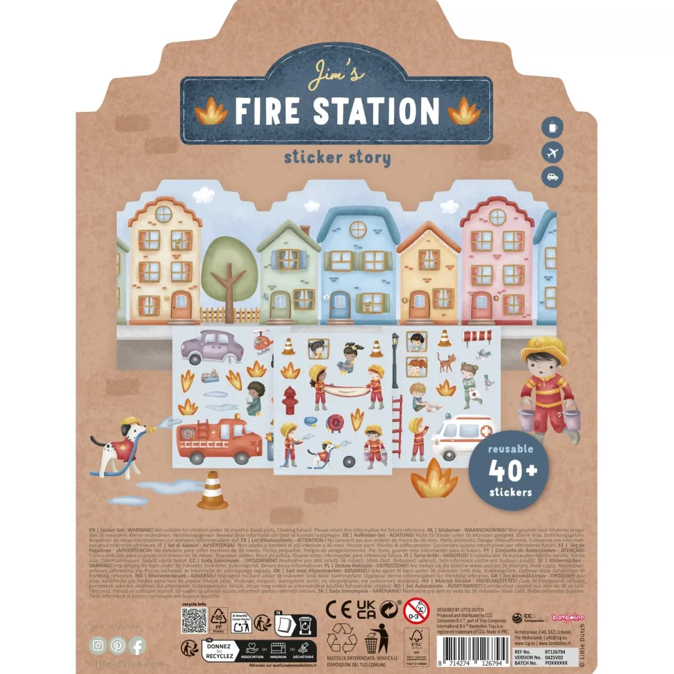 Herbruikbare Stickers - Essentials - Jim