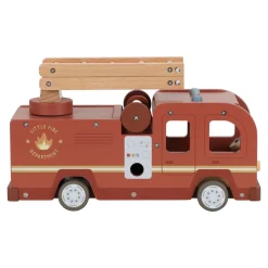Houten brandweerwagen – Rood – Essentials