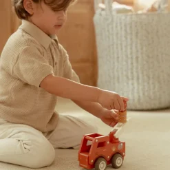 Houten brandweerwagen – Rood – Essentials