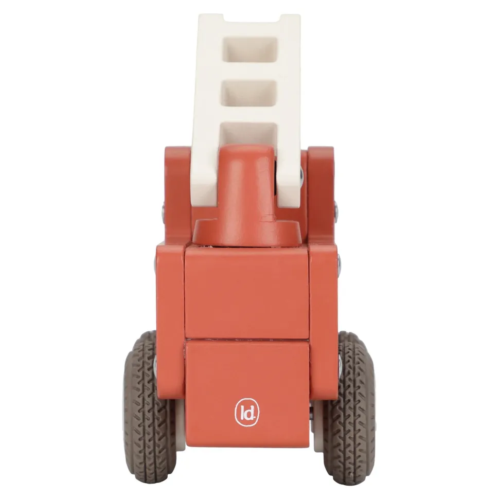 Houten brandweerwagen – Rood – Essentials