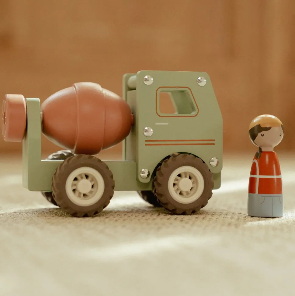 Houten cementwagen – Groen – Essentials