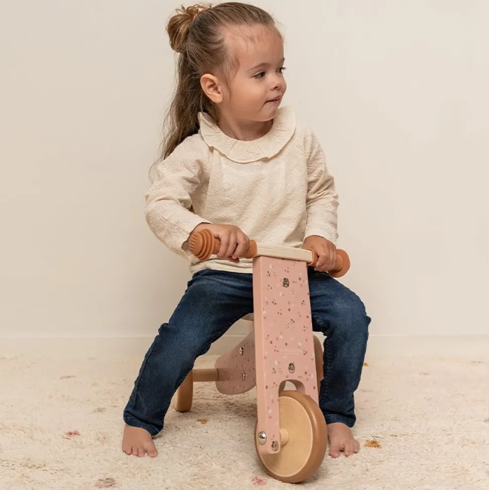 Houten Driewieler Roze