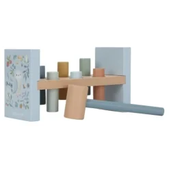 Houten Hamerbank - Blauw - Forest Friends