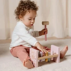 Houten Hamerbank - Roze - Fairy Garden