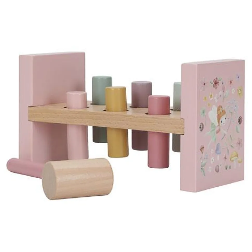 Houten Hamerbank - Roze - Fairy Garden