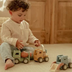 Houten hijskraan – Geel – Essentials