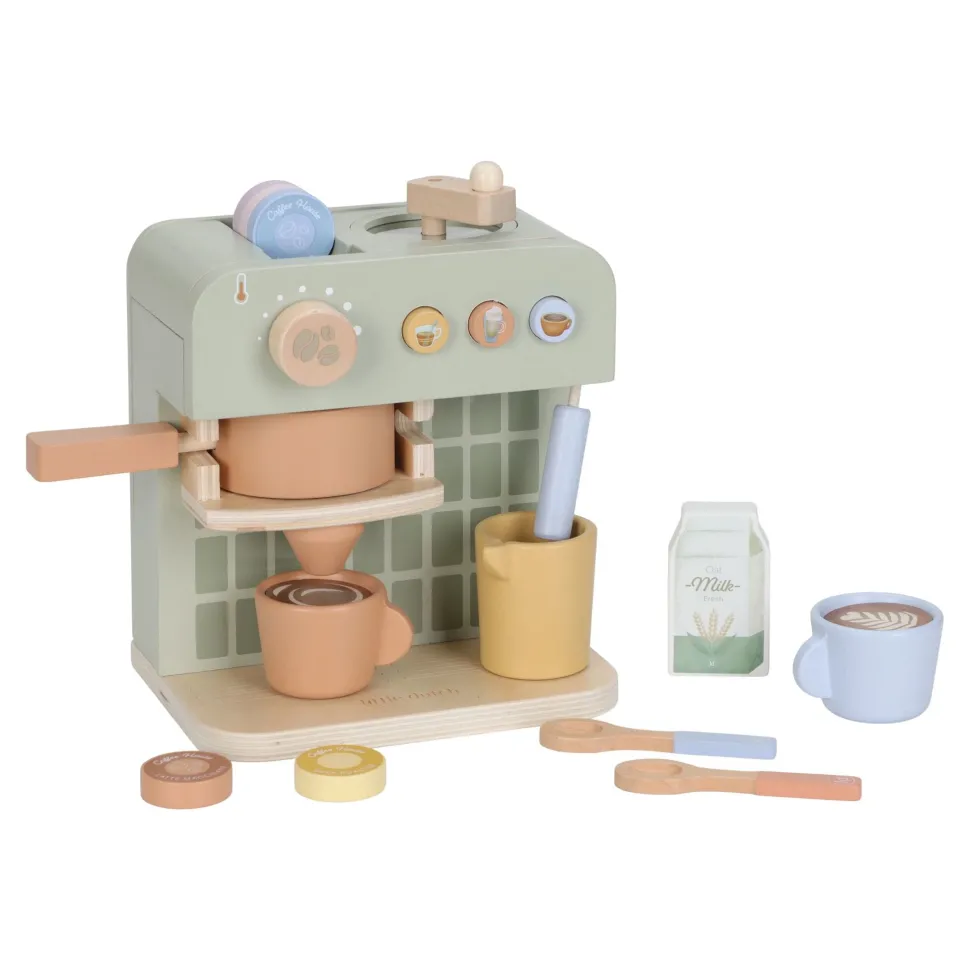 Houten koffiezetapparaat - Groen - Essentials